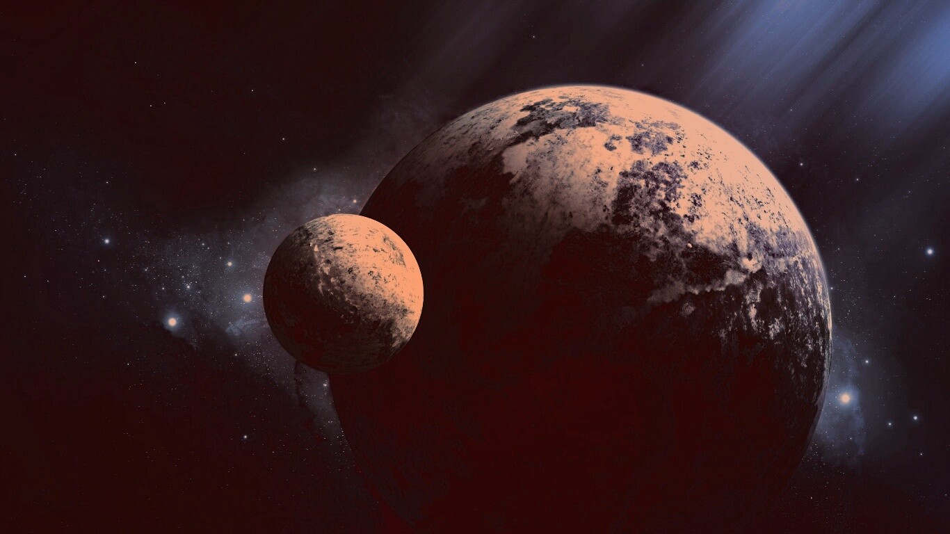 Холодная планета обои