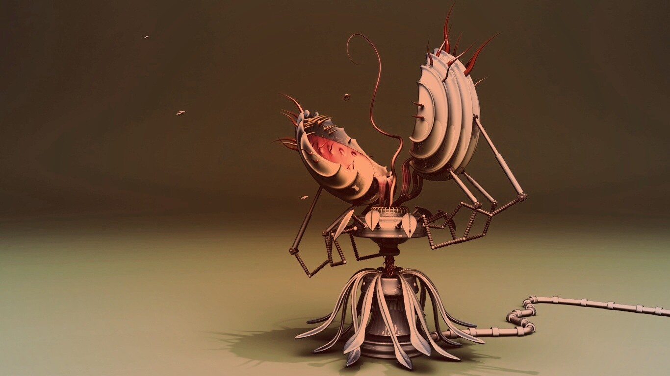 Механическая венерина мухоловка обои