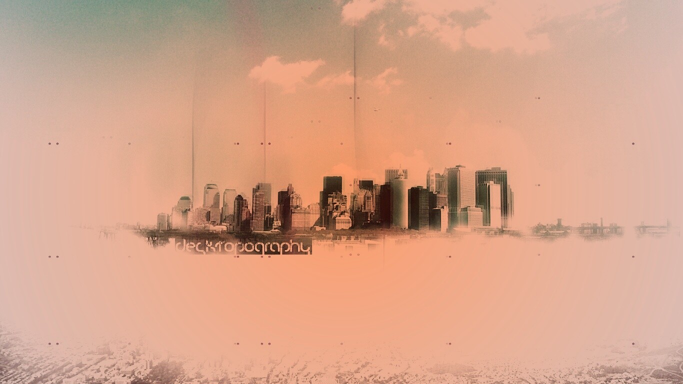 Летающий город обои