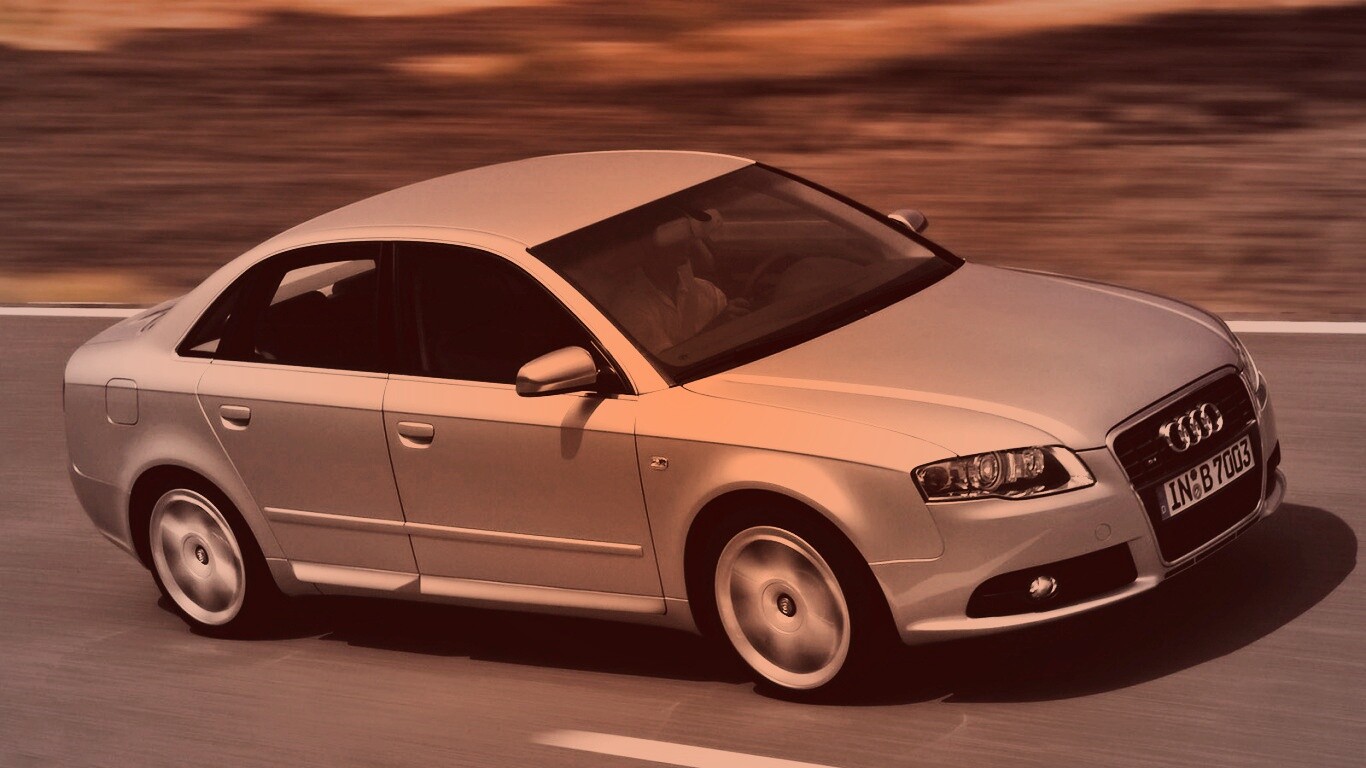 Седан Ауди обои