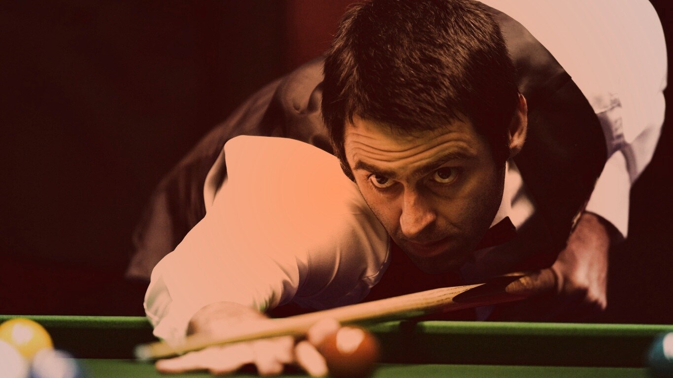 Игрок в бильярд обои