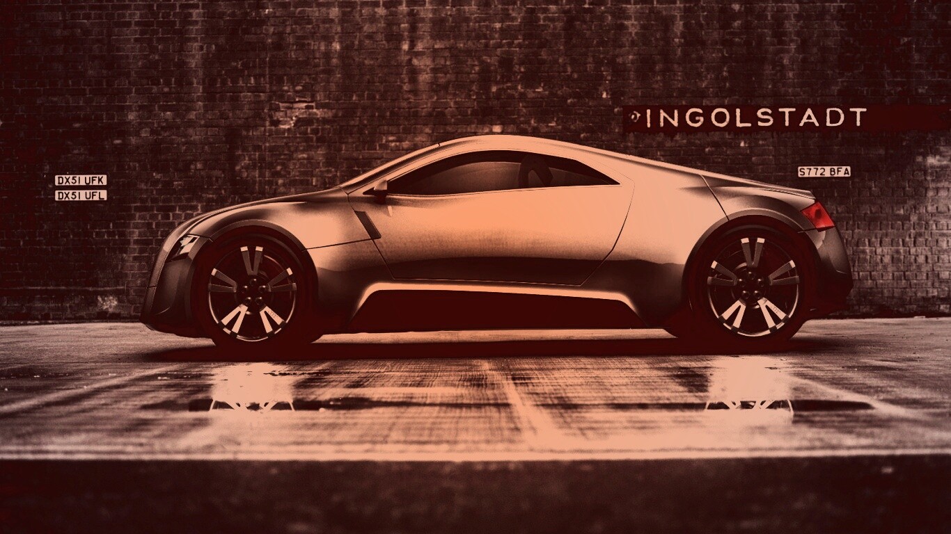 Концепт Audi R Zero обои