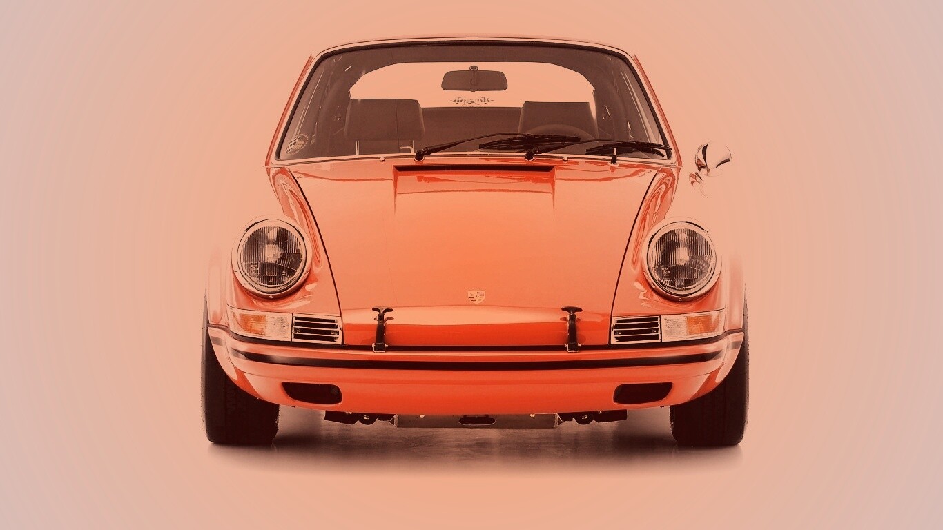 Лупоглазый порш обои