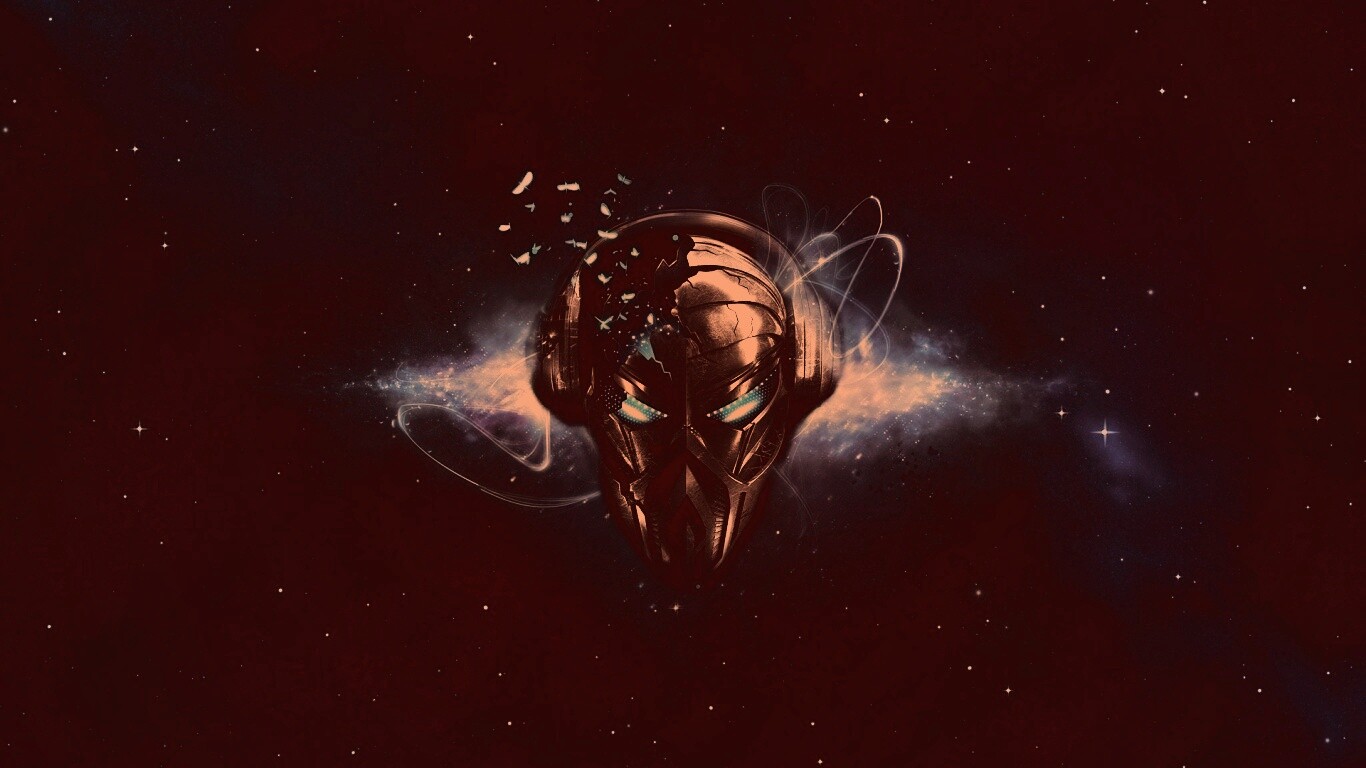 Космический логотип Пиратской Станции обои