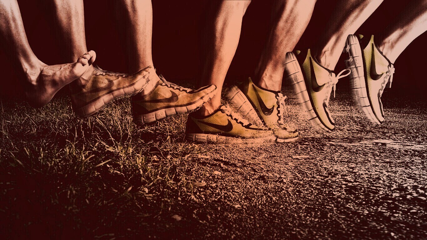 Эволюция Nike обои