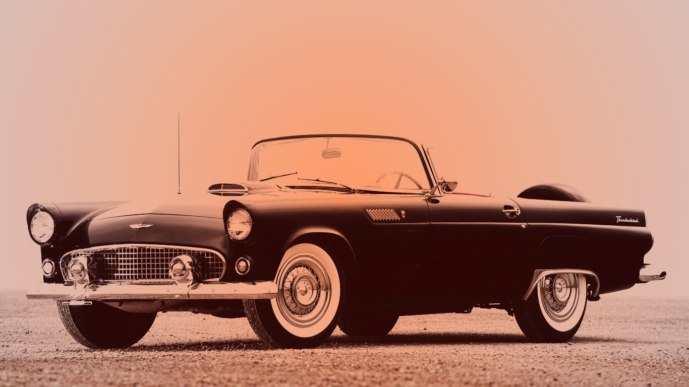 Черный Ford Tanderberg обои