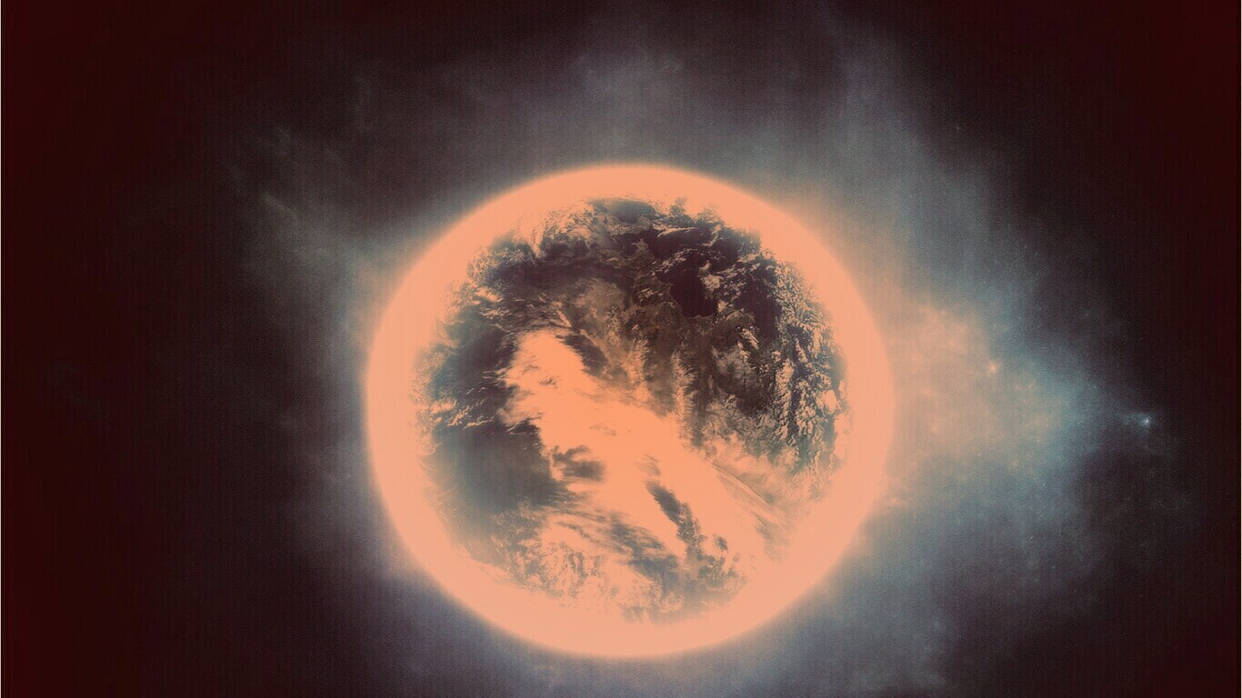 Ледяная планета обои