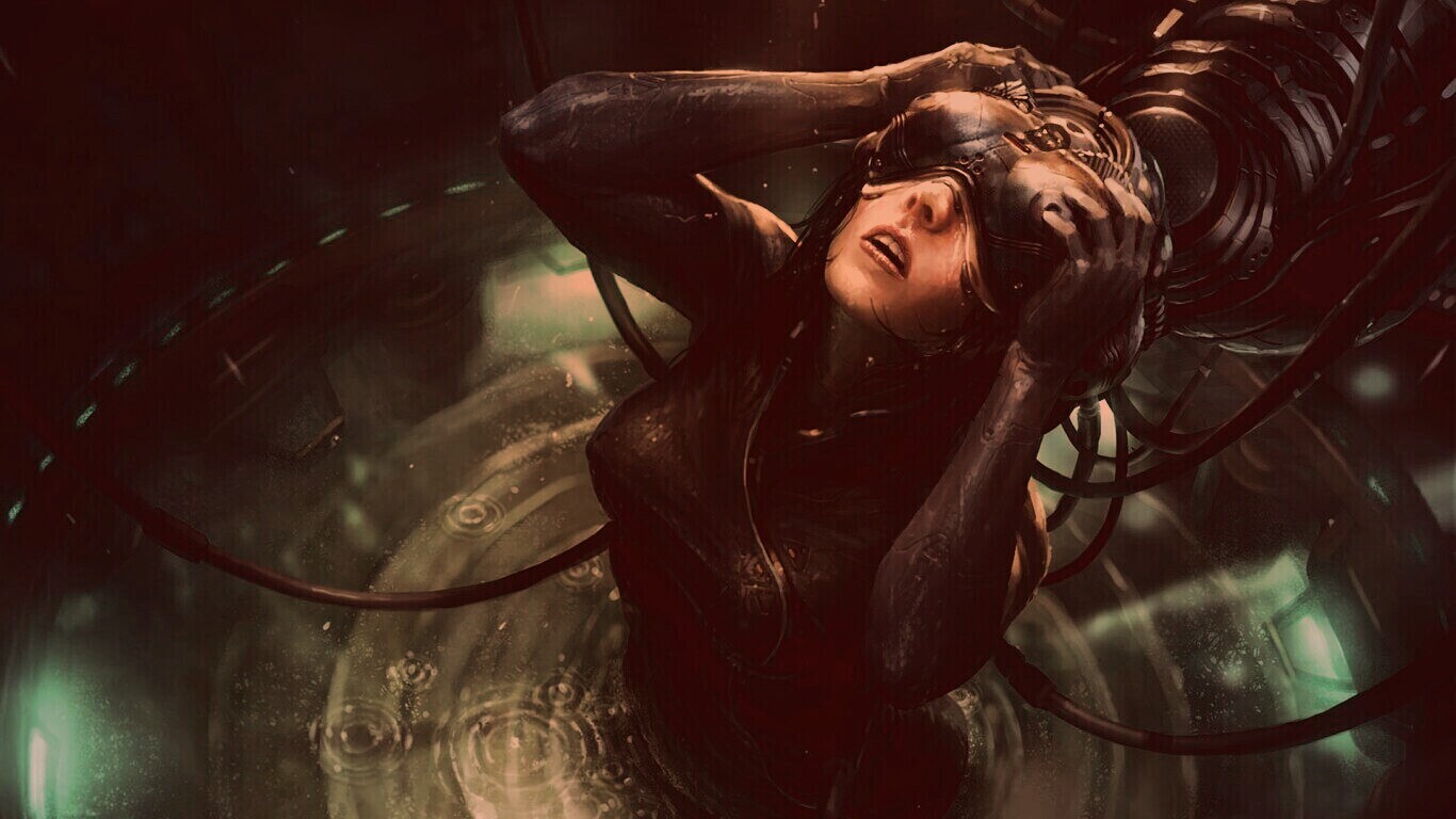 Подключенная к матрице обои