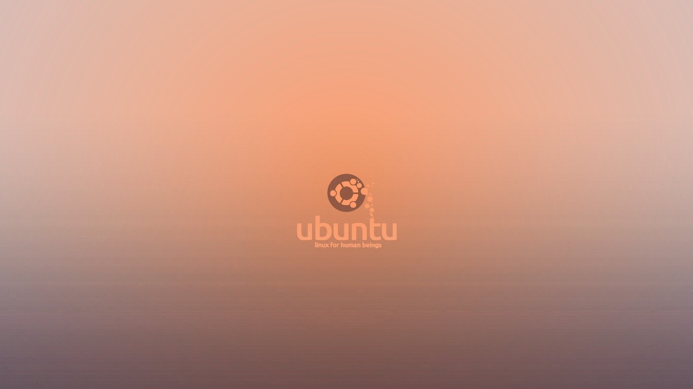 Логотип Ubuntu обои