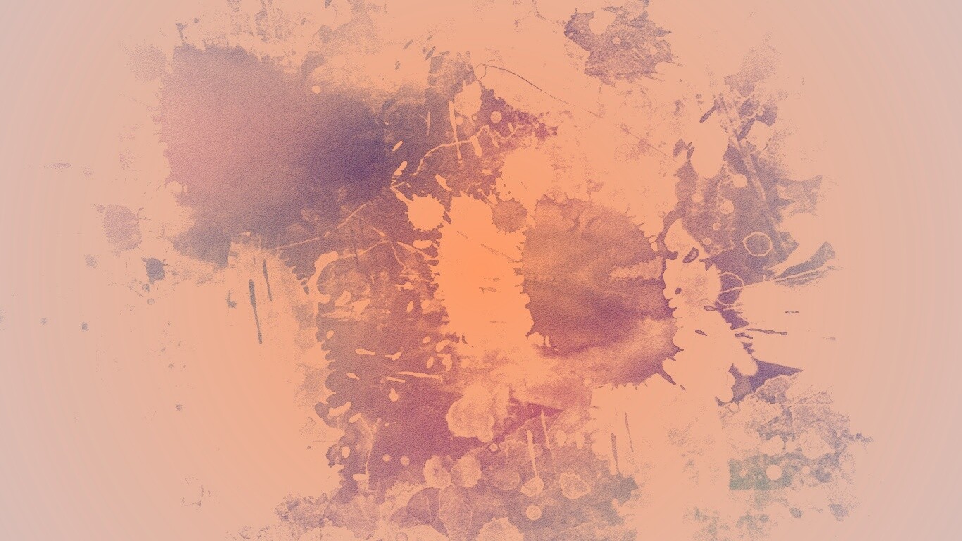 Синие и фиолетовые кляксы обои