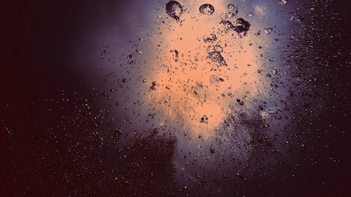 Всплывающие пузыри обои