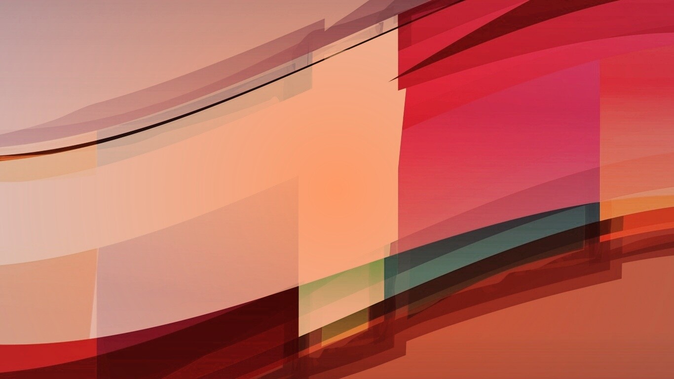 Волна из прозрасных цветных пластин обои