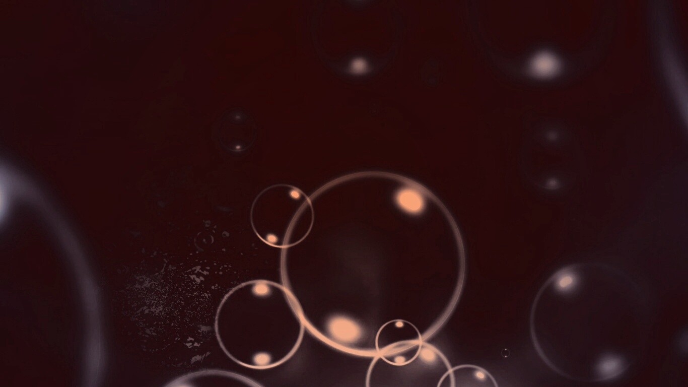 Пузыри в темной воде обои