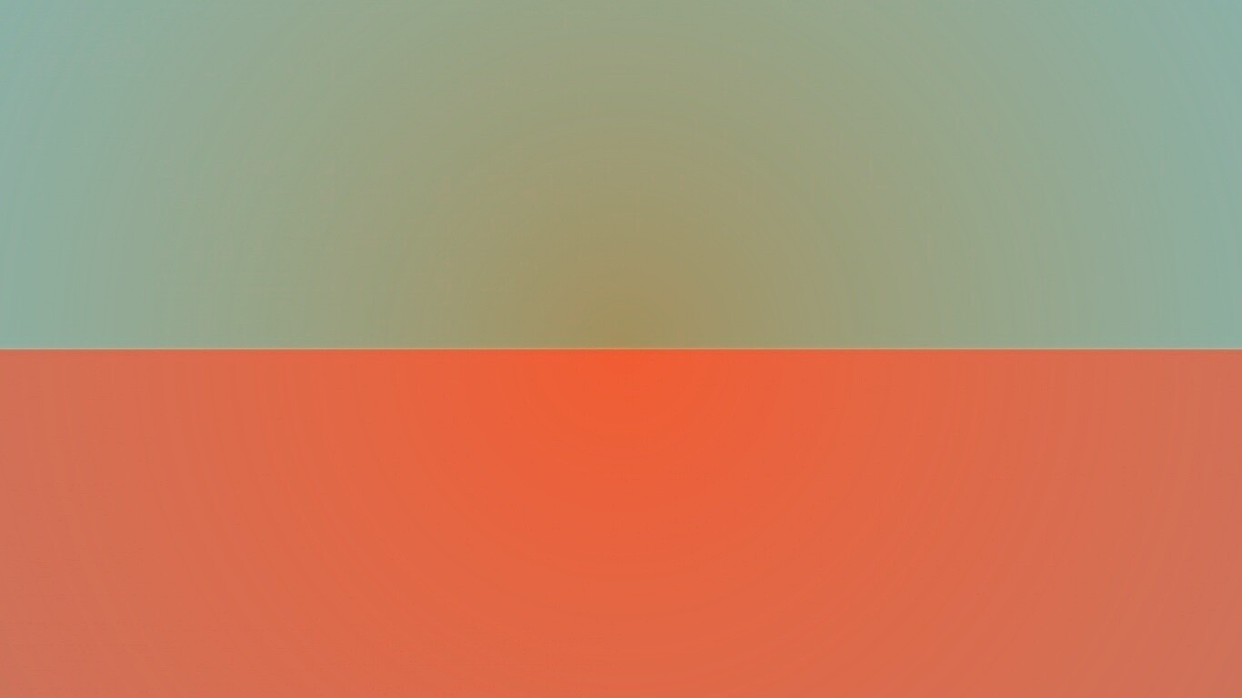 Голубая и оранжевая полосы обои