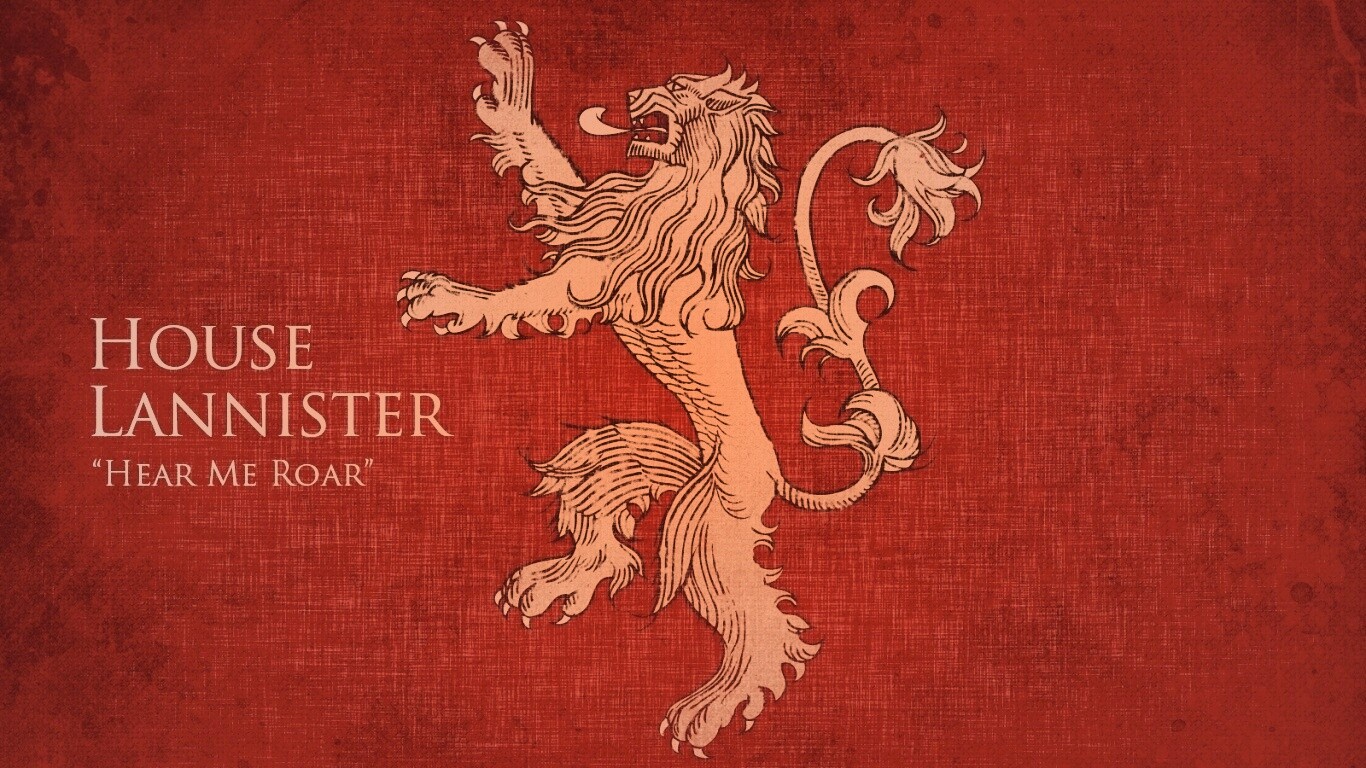Герб дома Ланнистеров обои