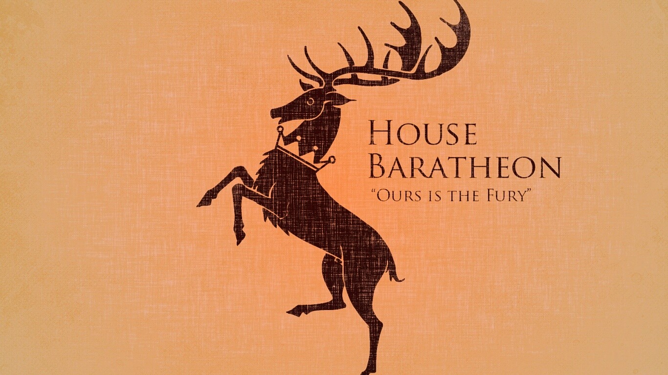 Герб дома Баратеонов обои