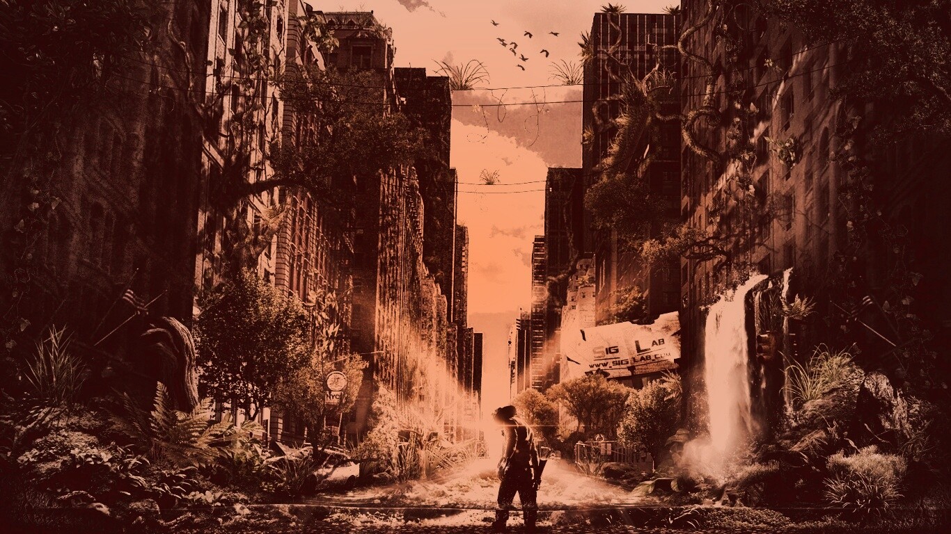 Постапокалиптический мир обои