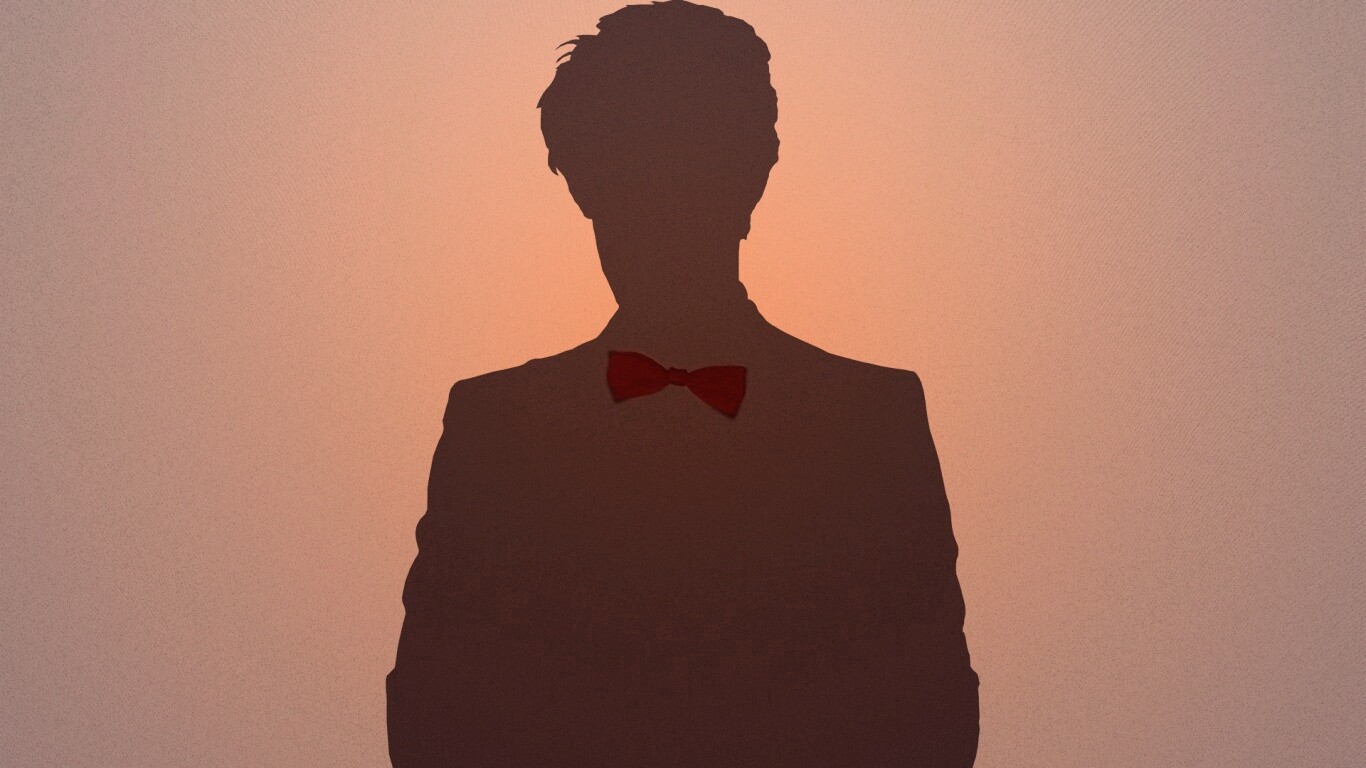 Доктор Кто в бабочке обои