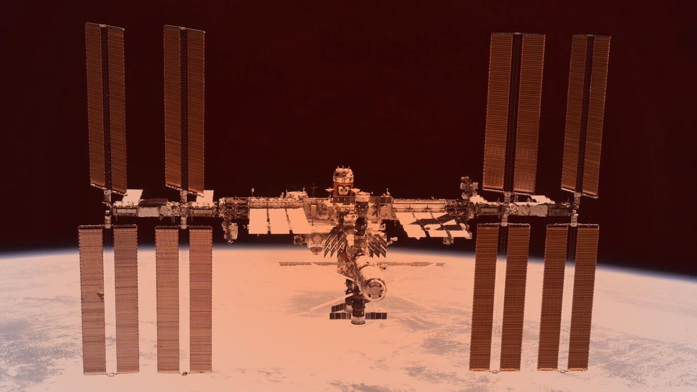 Международная космическая станция обои