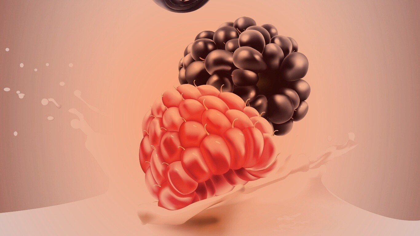 Векторные ягоды обои