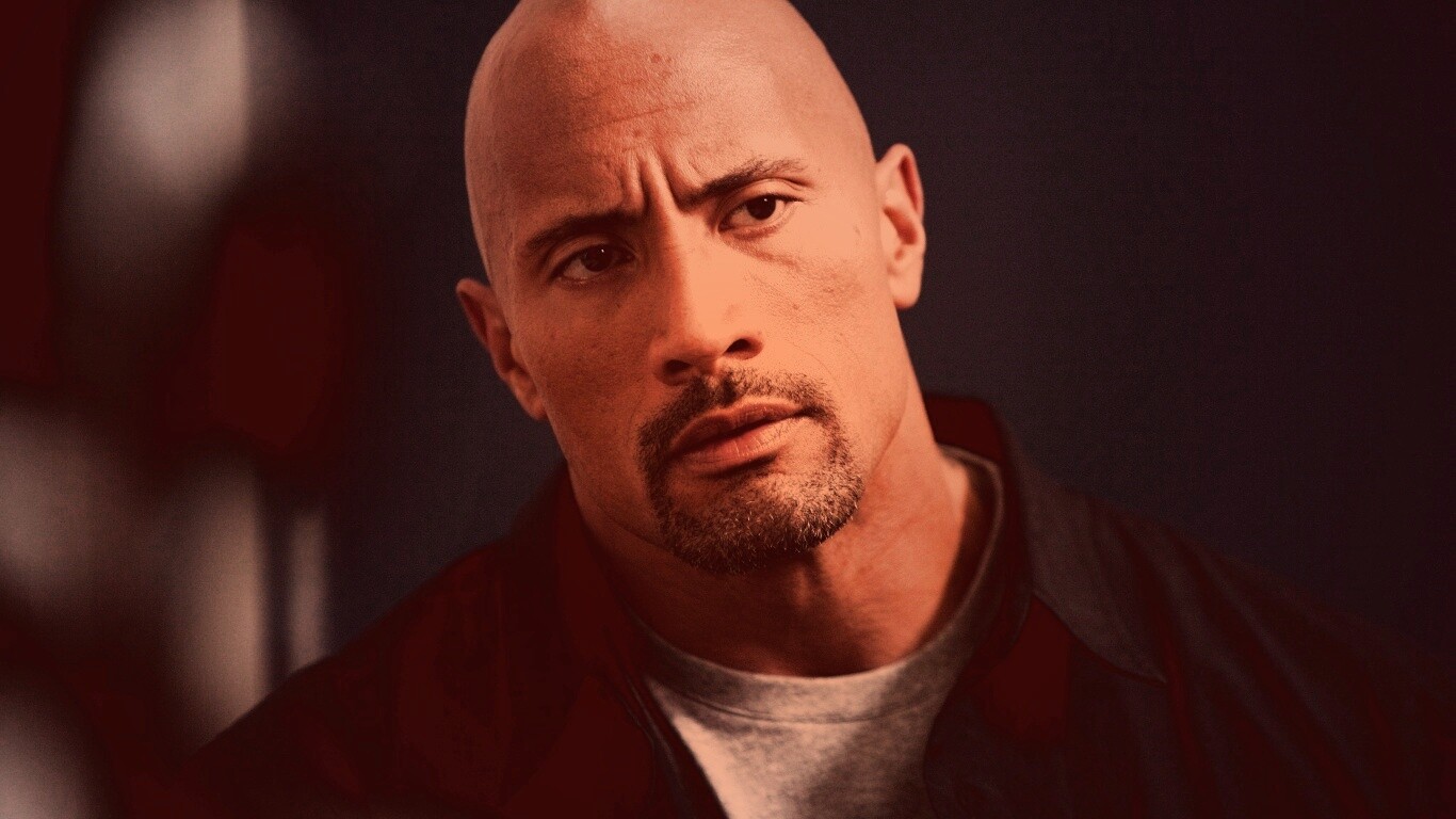 Dwayne johnson, Actor, Bald, Hair, Celebrity обои