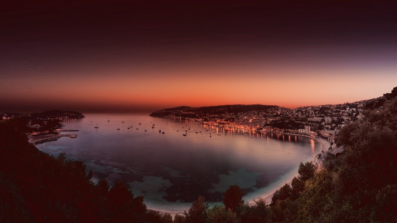 Ночь в Монако обои