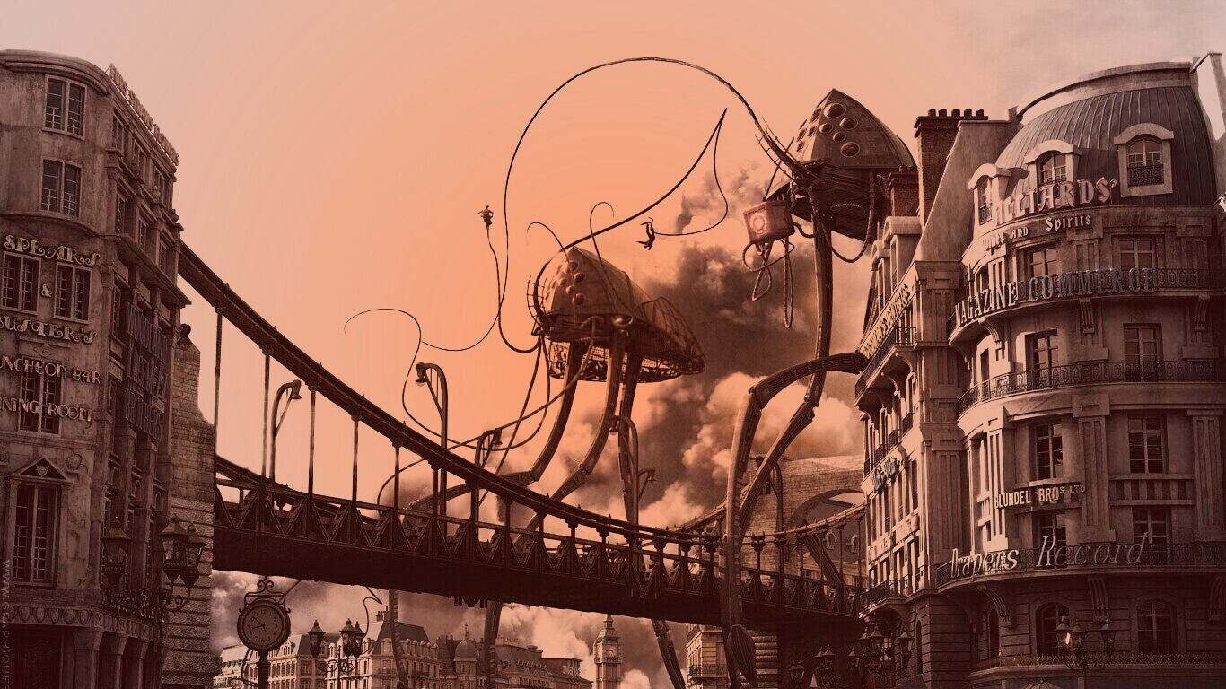 Война миров обои