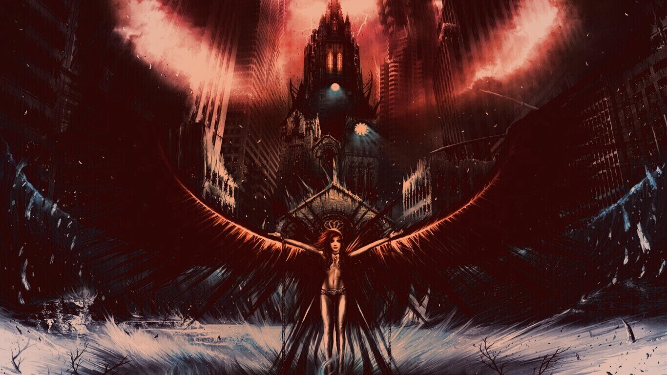 Тёмный ангел обои