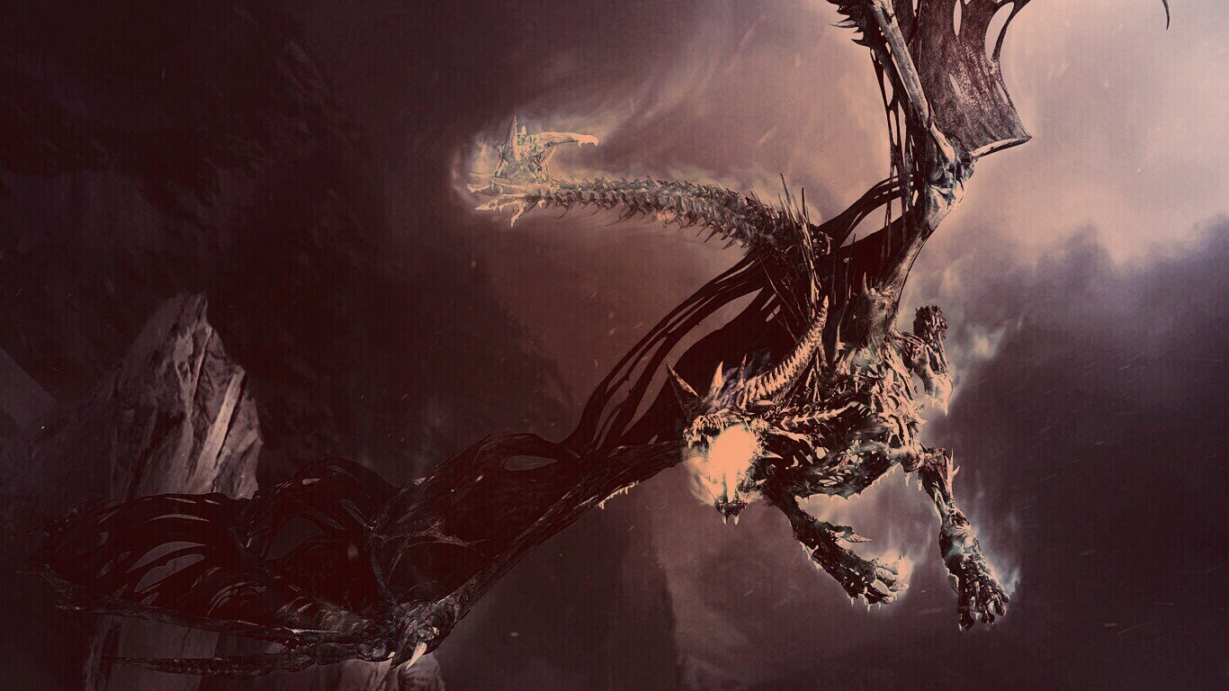 Ледяной дракон обои