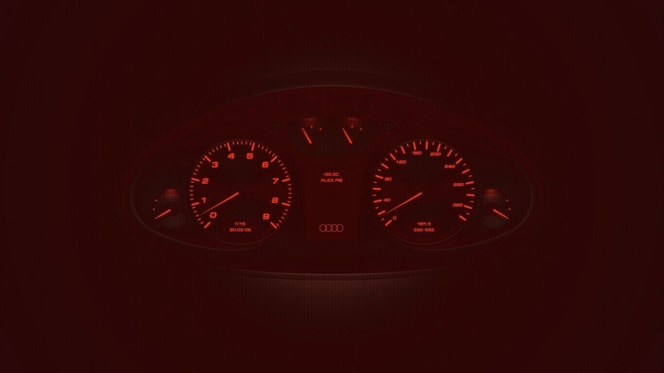 Приборная панель Audi обои