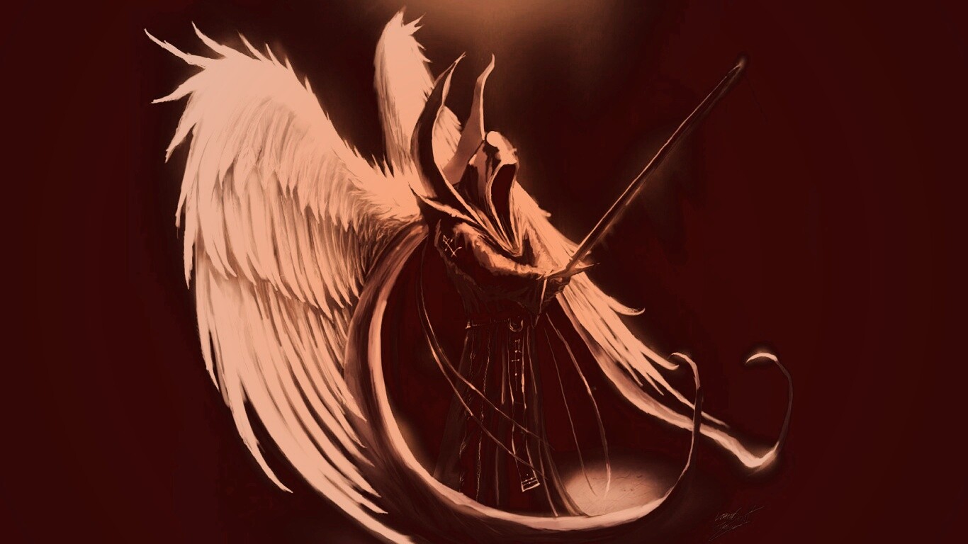 Темный ангел обои