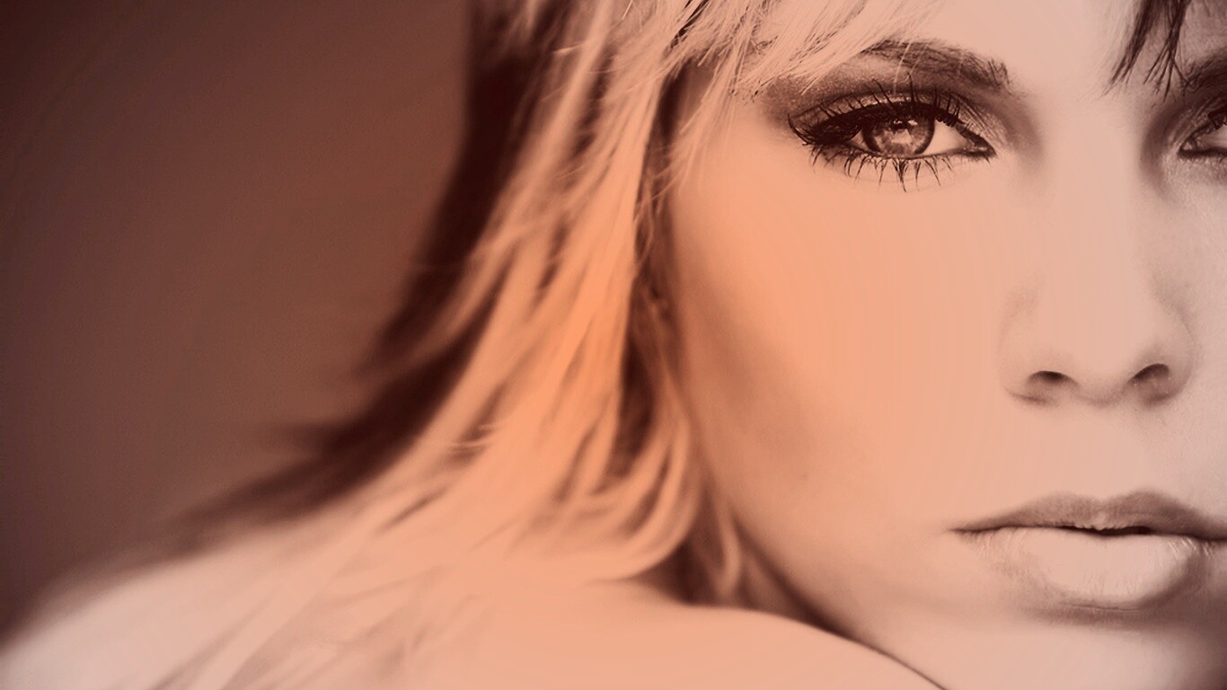 Черно-белое обои