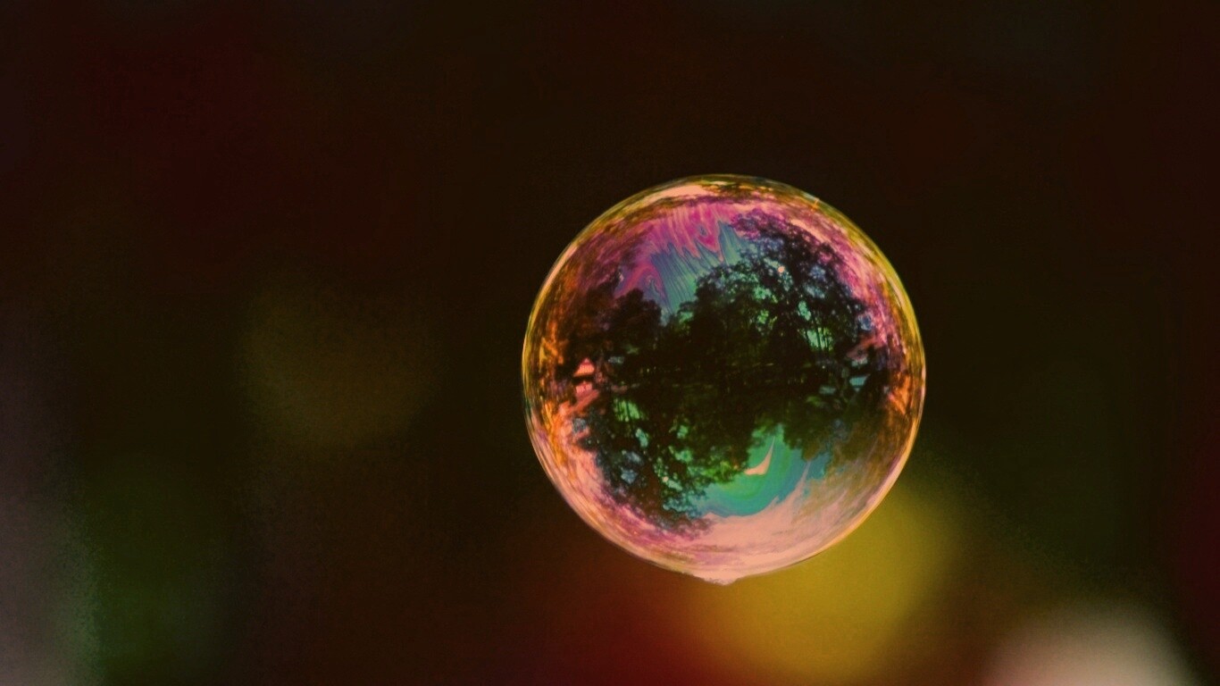 Мыльный пузырь обои