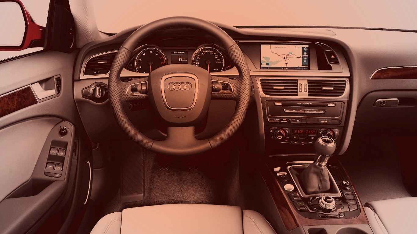 Салон ауди обои