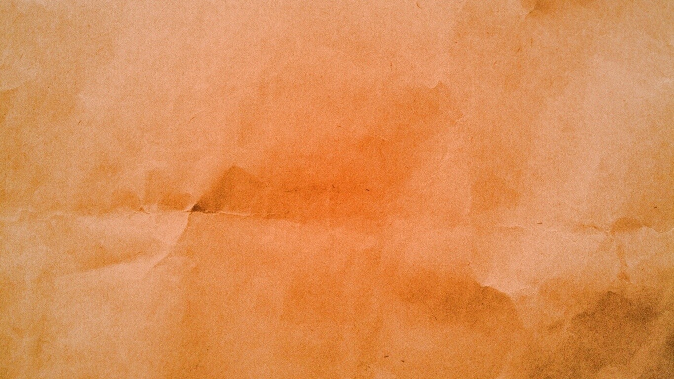 Текстура мятой желтой бумаги обои