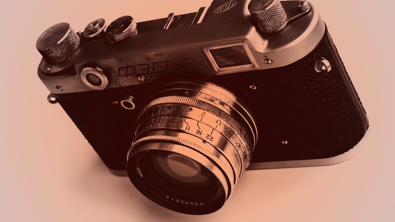 Старый фотоаппарат обои