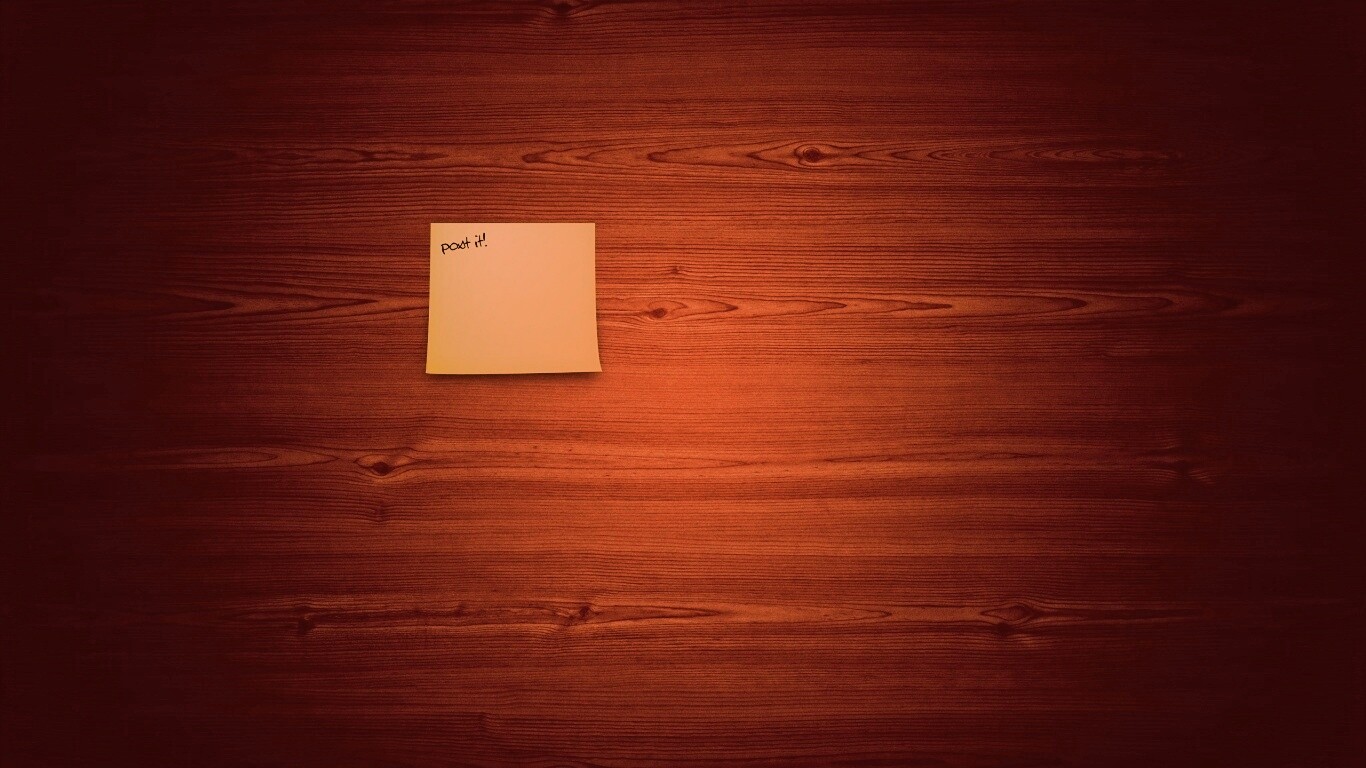 Стикер Post it! обои