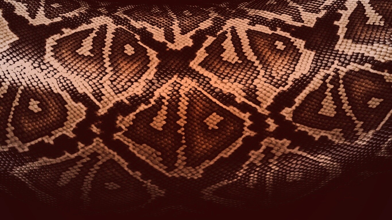 Змеиная кожа обои