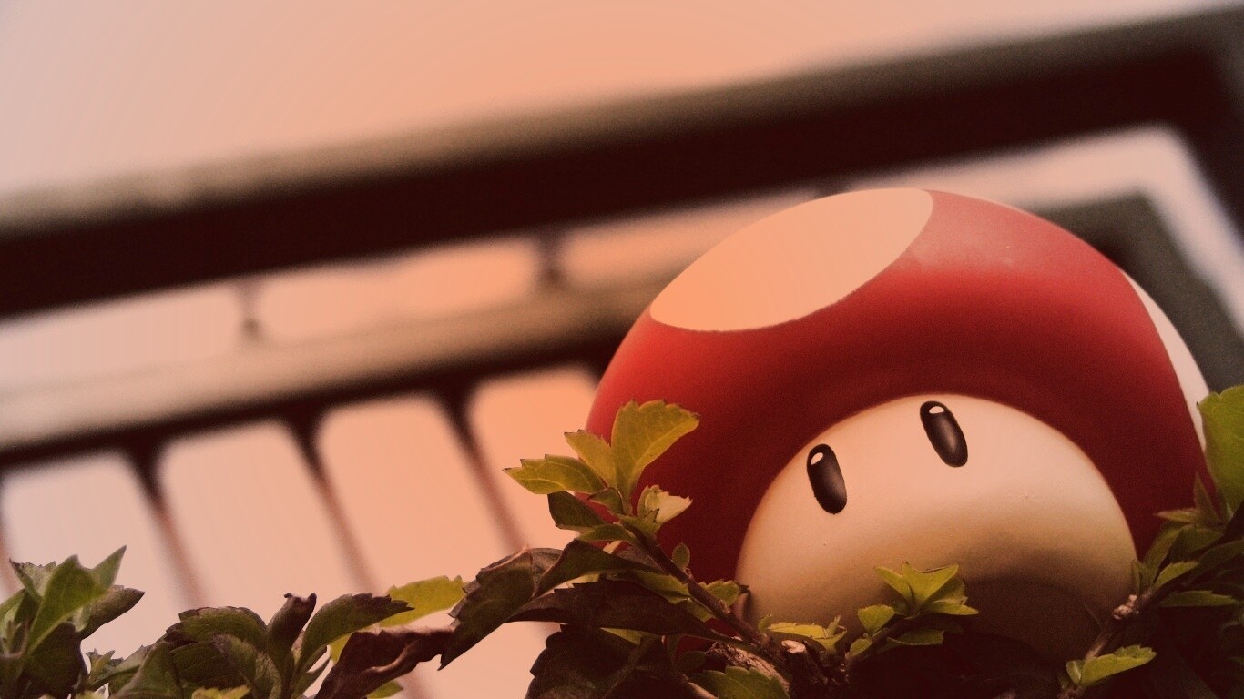 Гриб из Марио обои