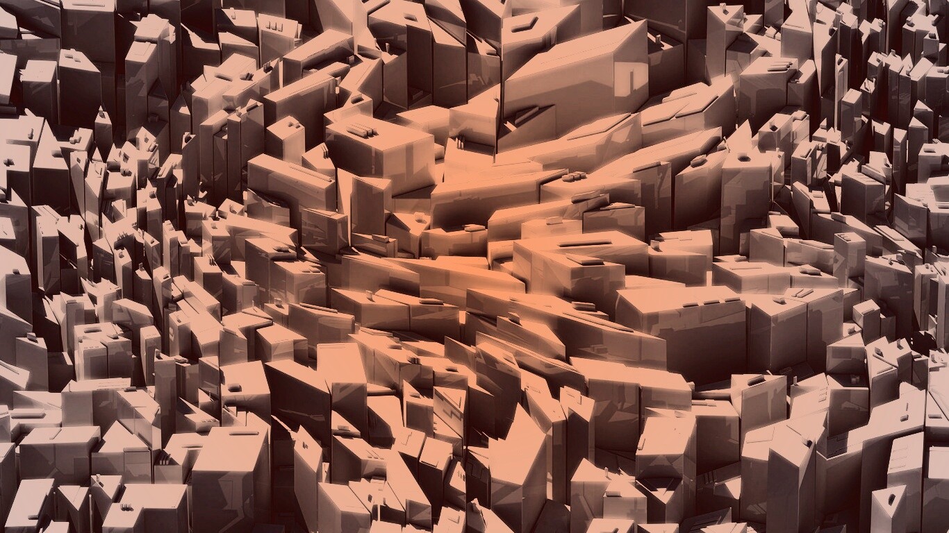 Городская абстракция обои