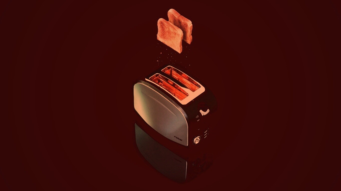 Выстрел из тостера обои