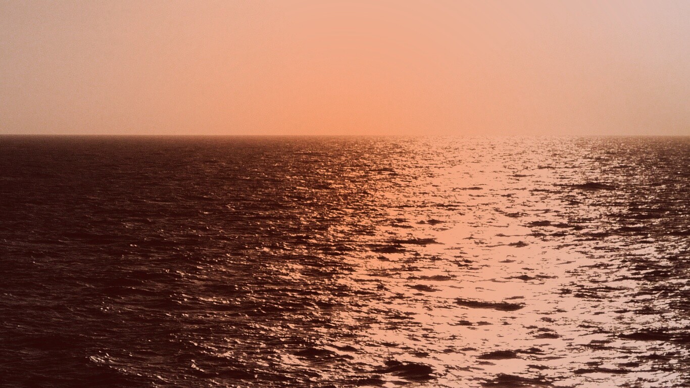 Карибский закат обои