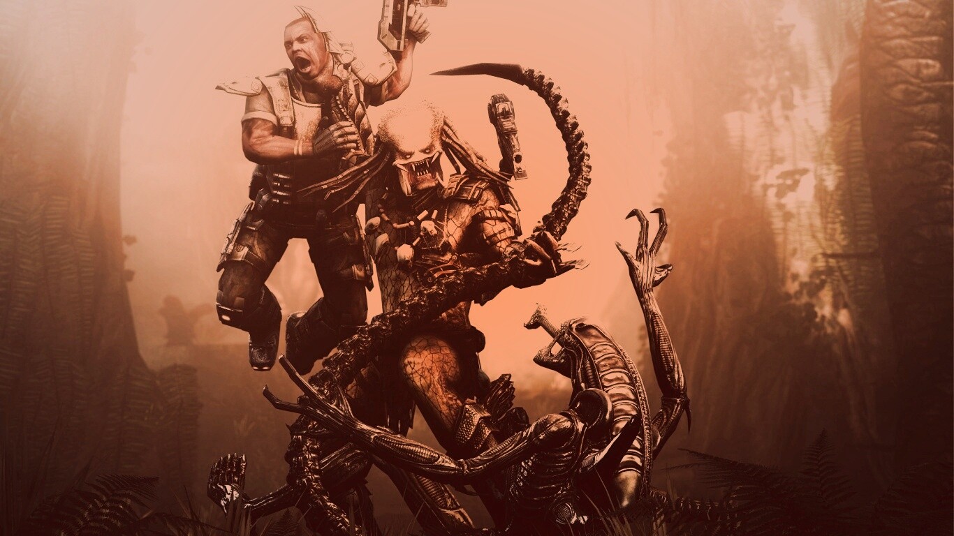 Alien vs Predator 2 обои