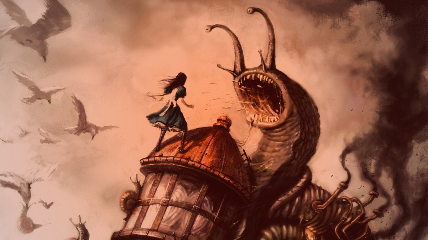 Битва с механической улиткой обои