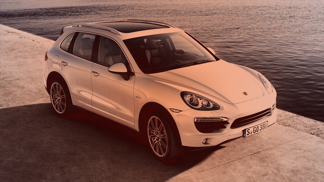 Porsche cayenne обои