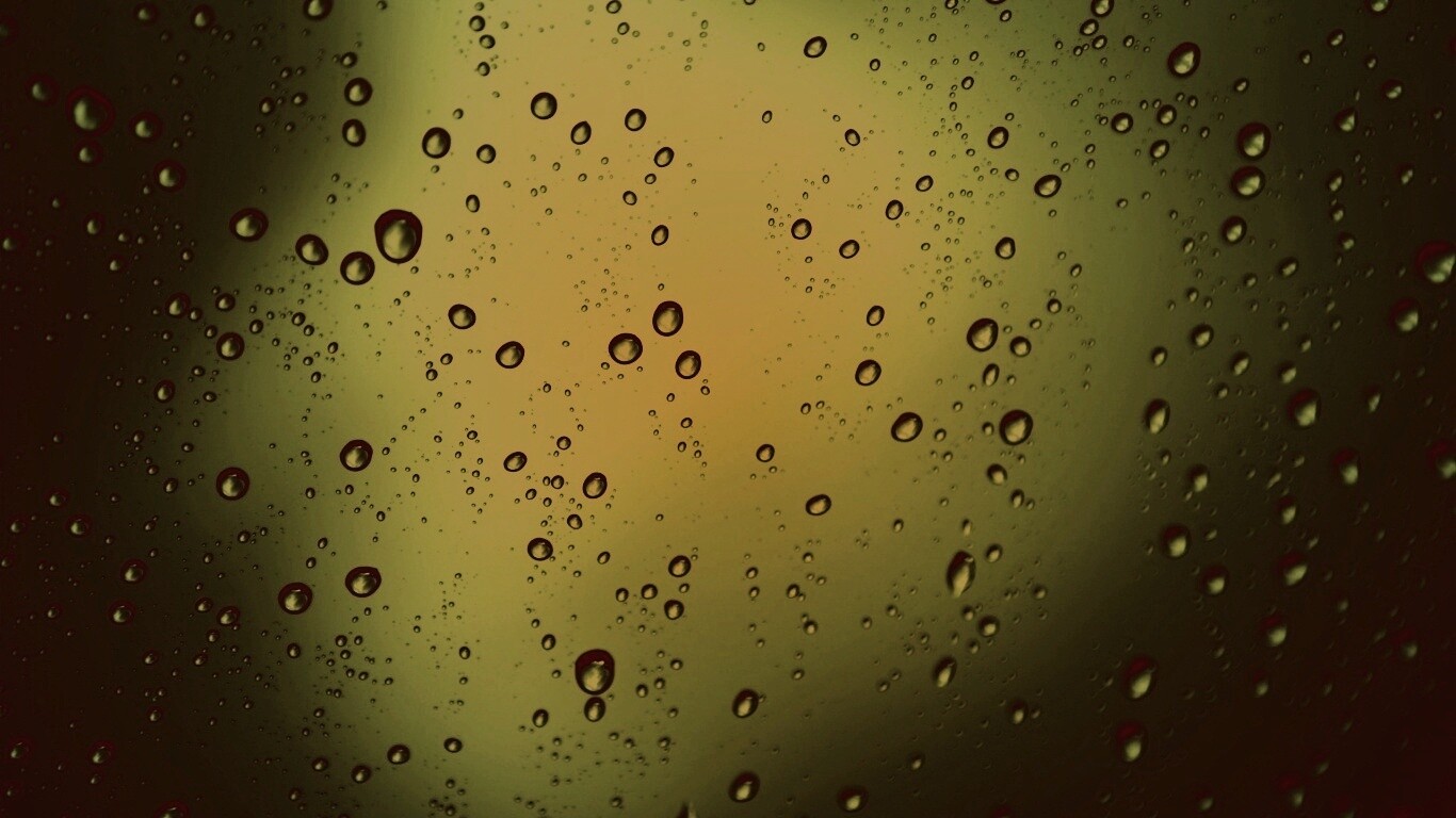 Обои капель дождя на стекле обои