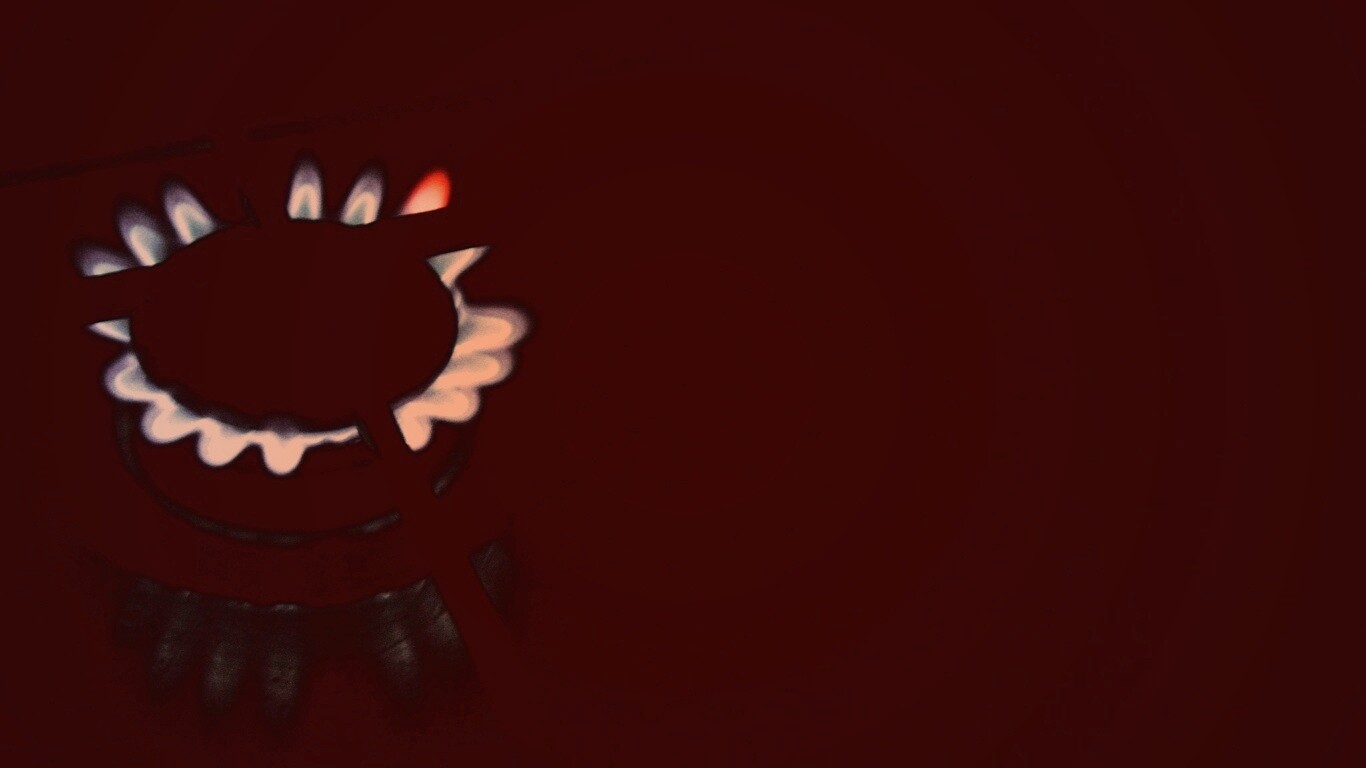 Огонь газовой горелки обои