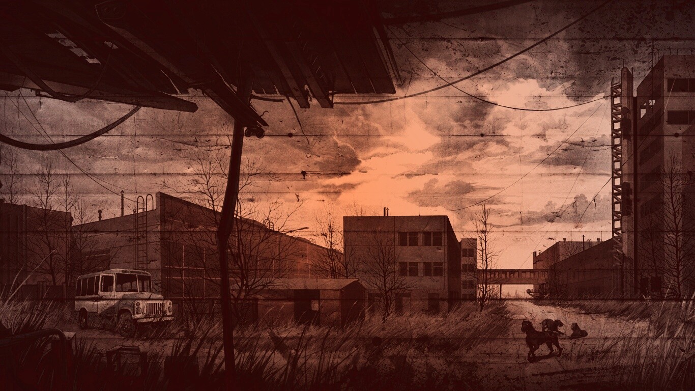 Припять из сталкера обои