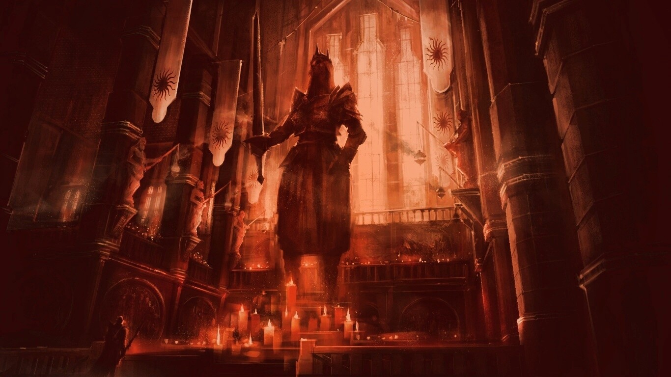 Алтарь из Dragon Age обои