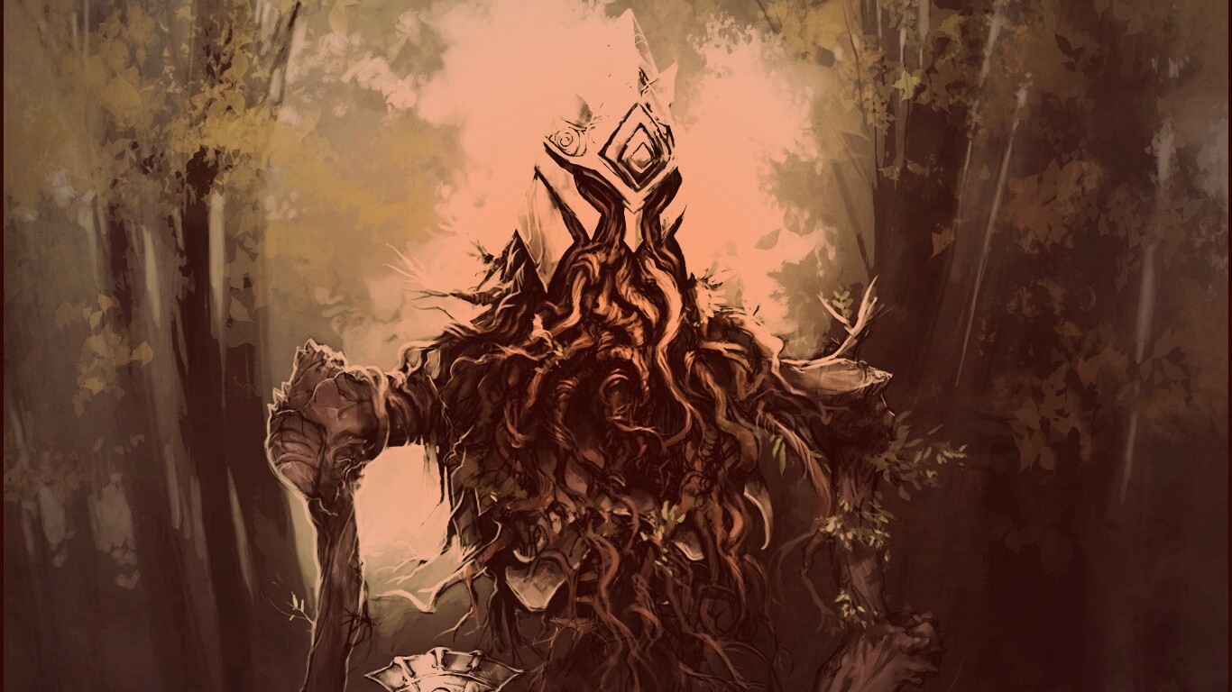 Зеленый король обои